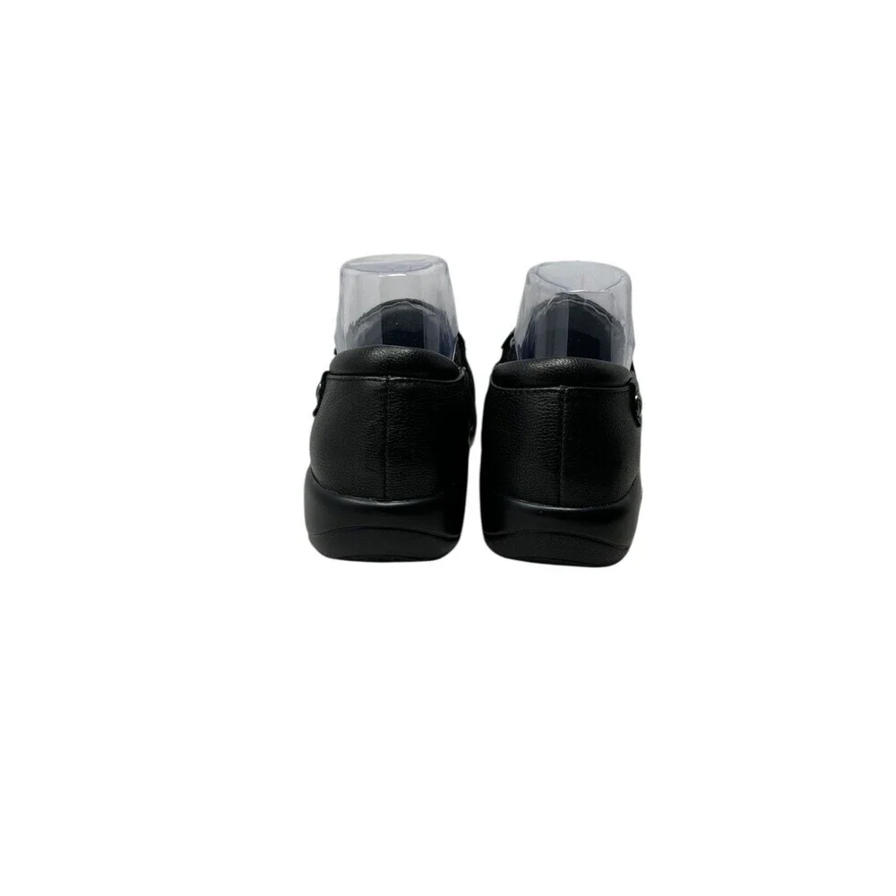 Alegria Nursing Shoes Women’s Size 9 US 39 Keli Black Suede Leather Slip On Work